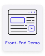 click for frontend setting