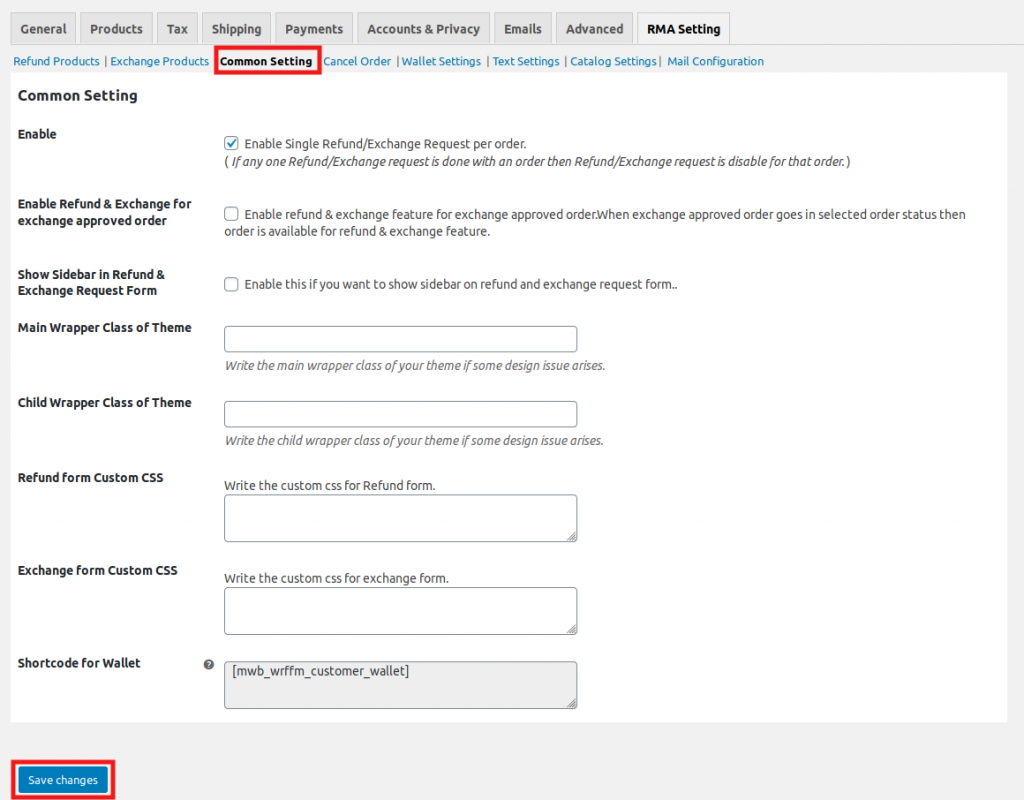 RMA WCFM For WooCommerce Documentation | WP Swings