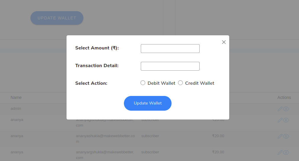 wallet transaction detail