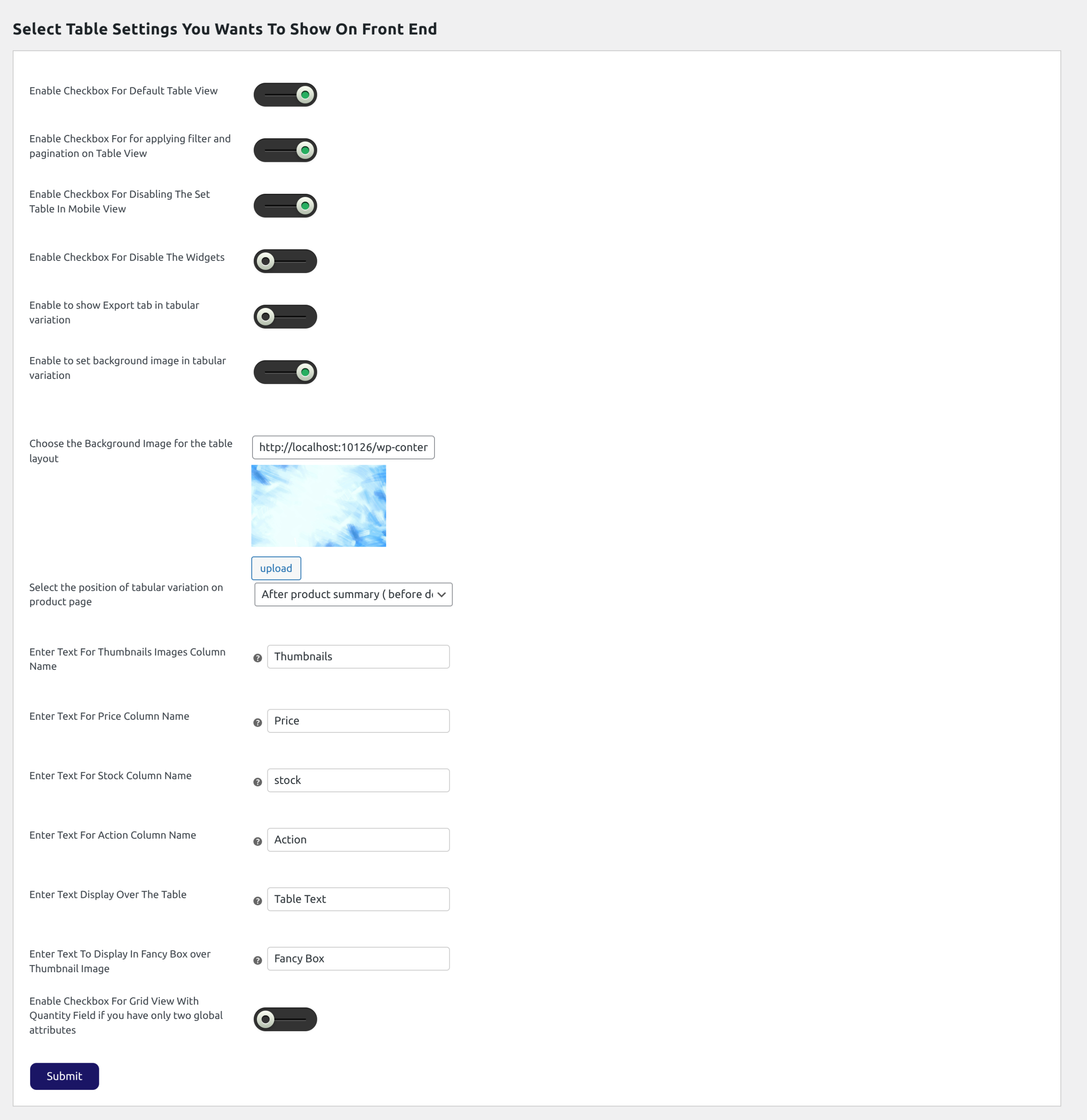 woocommerce-table-view