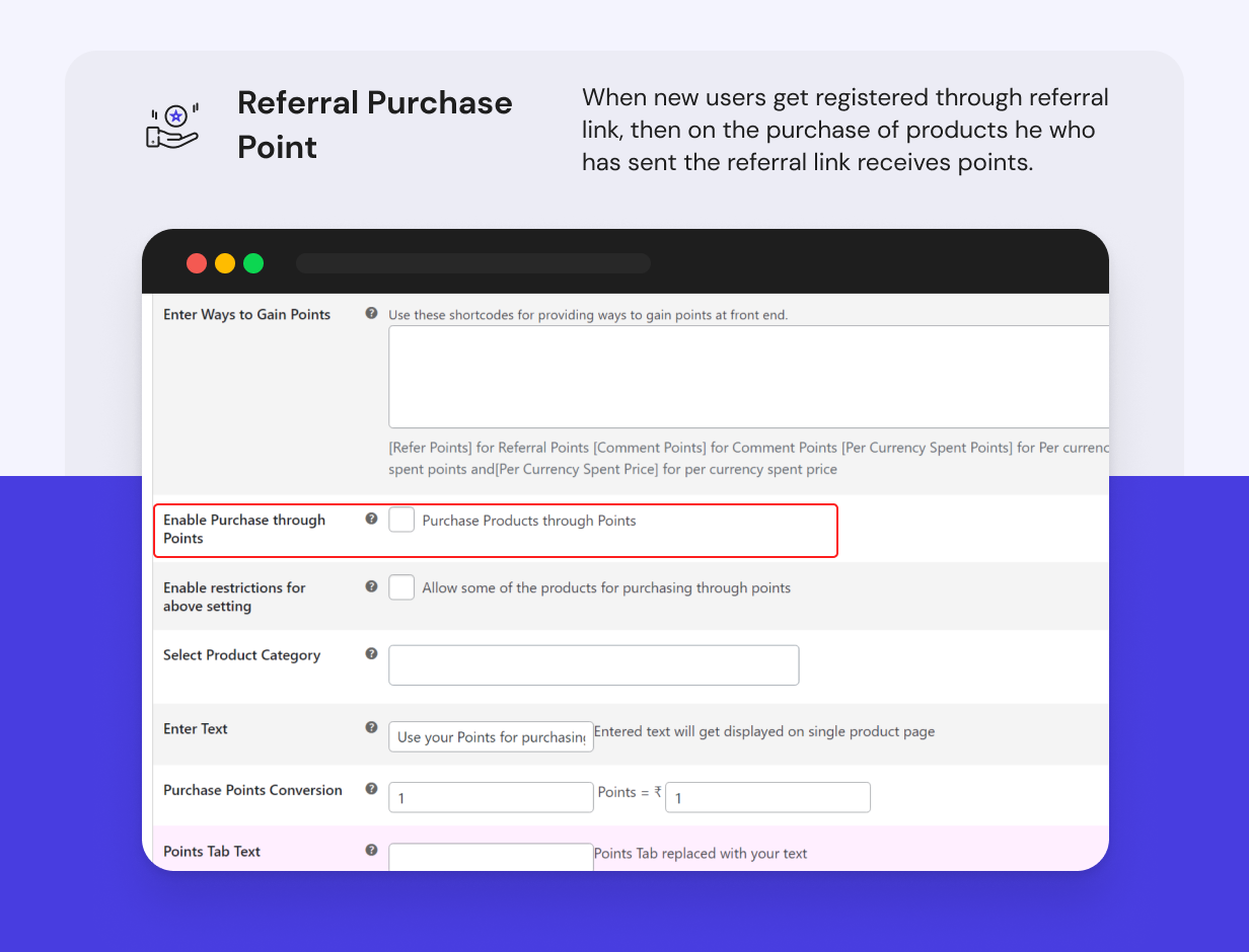 WooCommerce Ultimate Points And Rewards - Product Purchase Points, Referral Point, Coupon Generation - 2