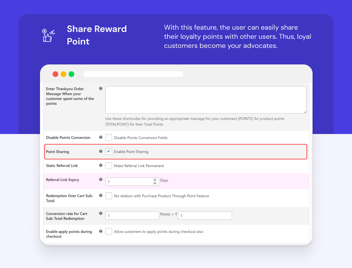 WooCommerce Ultimate Points And Rewards - Product Purchase Points, Referral Point, Coupon Generation - 3