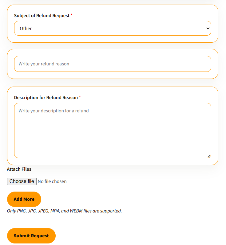 Frontend Demonstration Of The Setting 