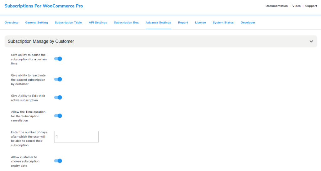 Subscriptions for WooCommerce Documentation | WP Swings