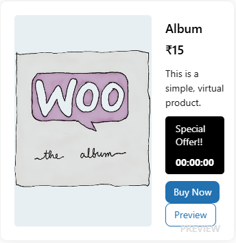 offer strip layout bar