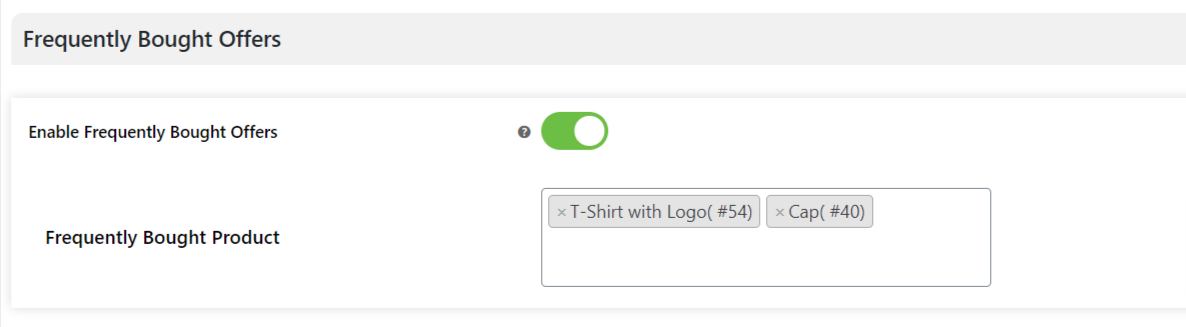 frequenlty bought offers