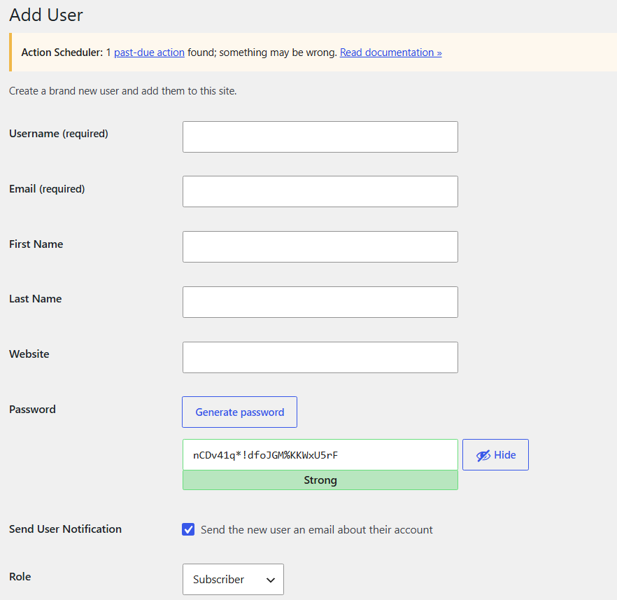 Adding New Members